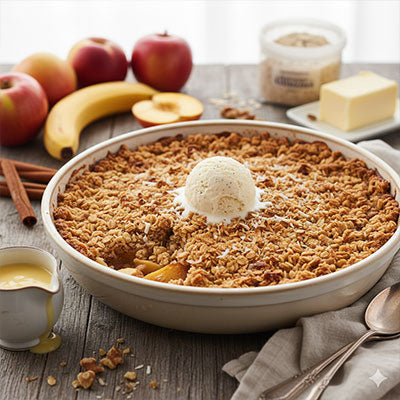Apple Peach Crisp