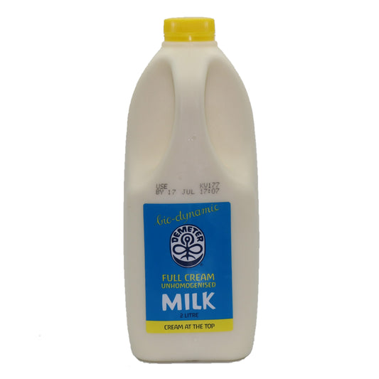 Biodynamic Full Cream Milk 2 Litre