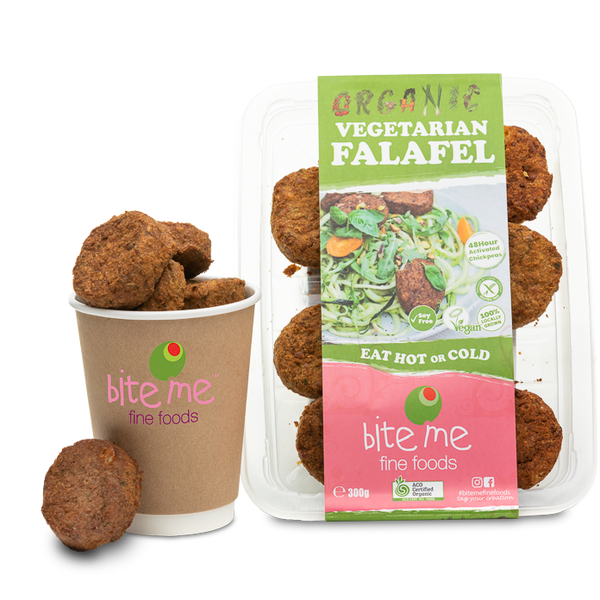 Bite Me Falafel Bites 300g Vegetarian Organic