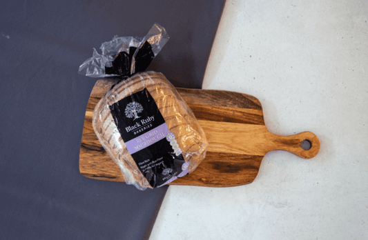 Black Ruby Rye Grid Sourdough 700g (uncertified)