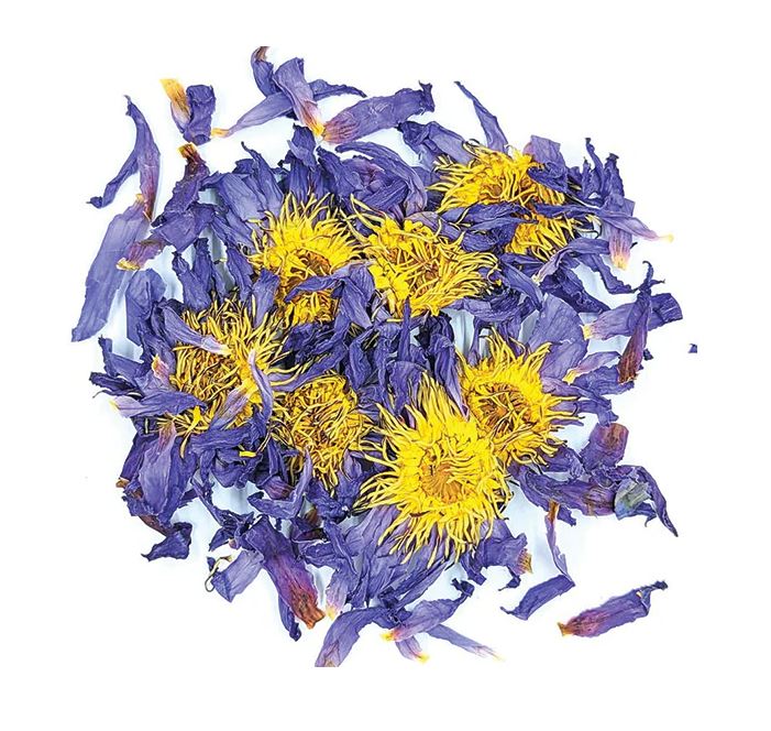 Blue Lily Dried Petals and stamens Herb Herbal Hindsight