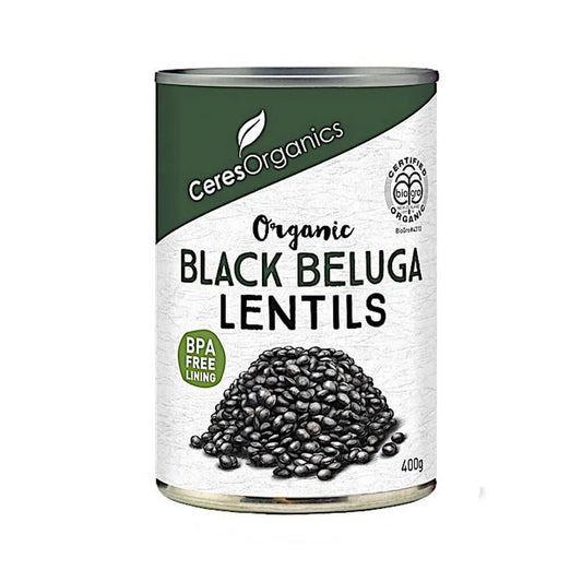 Ceres Organic Black Beluja Lentils 400g
