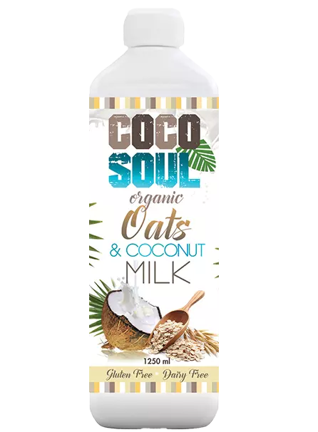 Coco Soul Organic Coconut Milk & Oats 1250ml