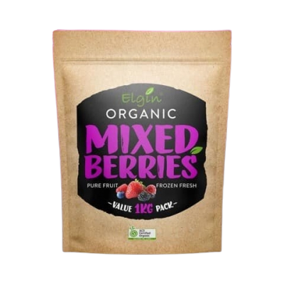 elgin organic mixed berries 1kg