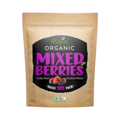 Elgin Organic Mixed Berries 1 kg FROZEN