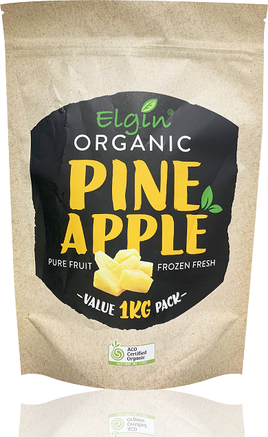 elgin organic pineapple 1kg