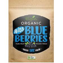 Elgin Organic Wild Blueberries 1kg FROZEN