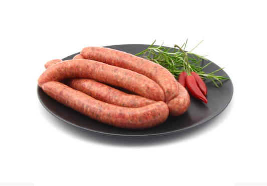 SA Organics Beef CHILLI Sausages 900g AVG