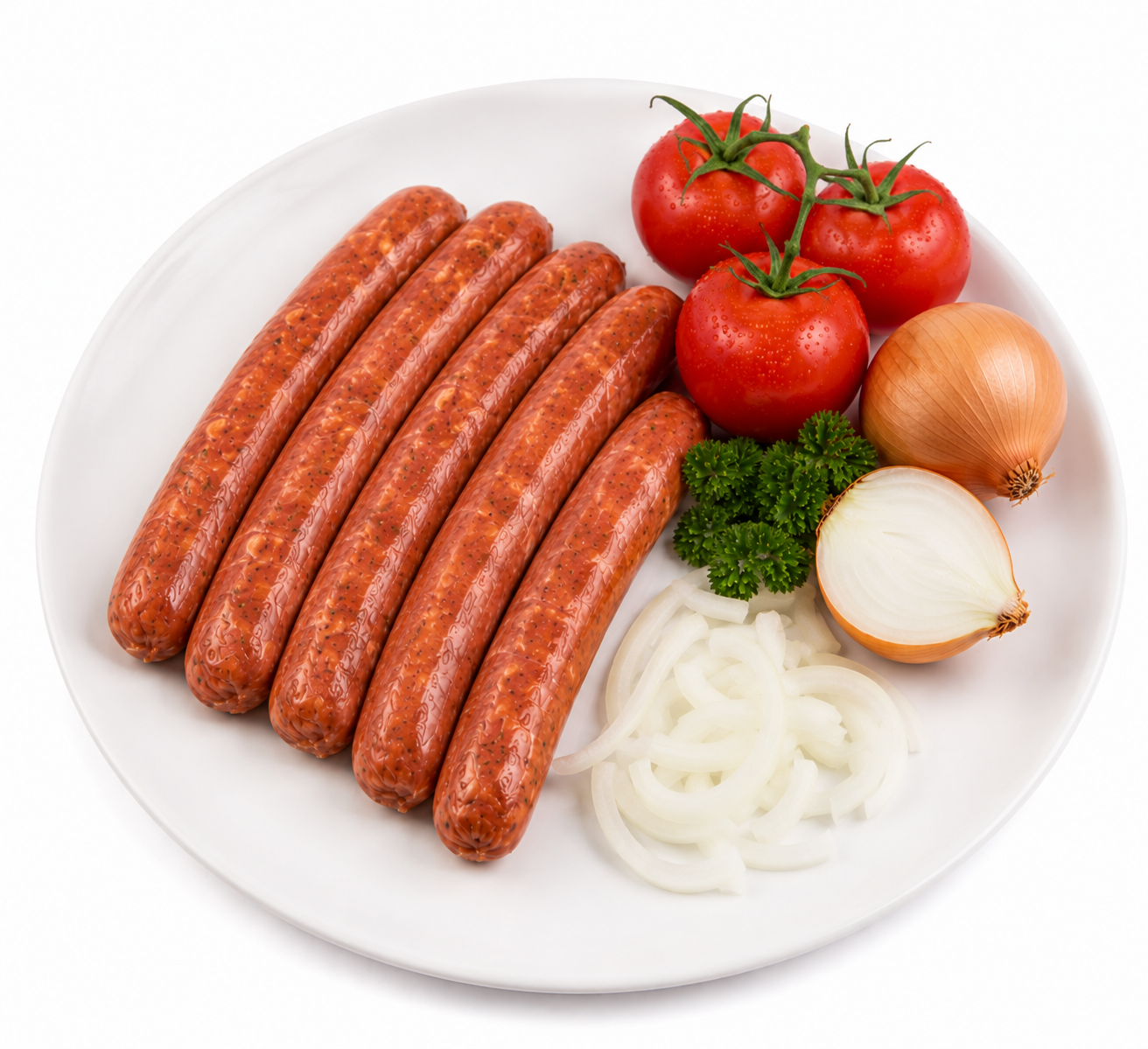 SA Organics Beef TOMATO & ONION Sausages 900g AVG