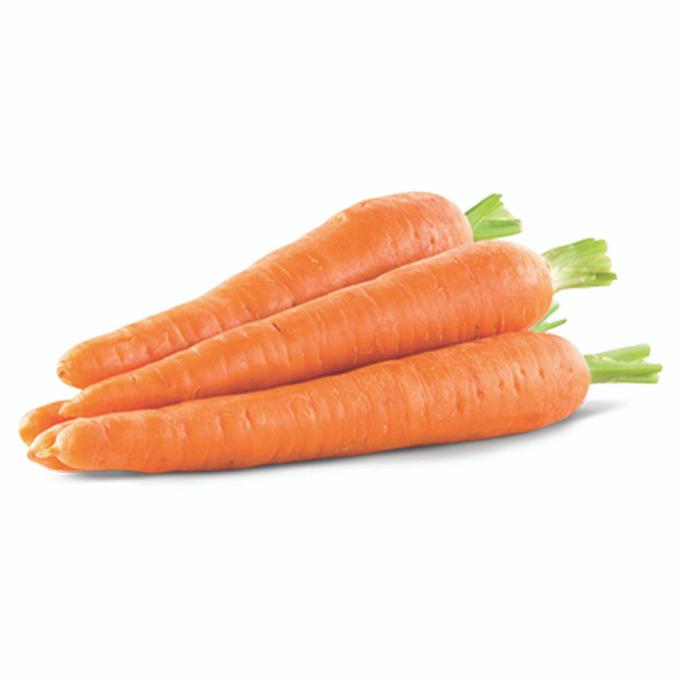 large organic carrots