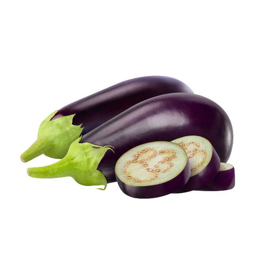 Organic Eggplant per 200g