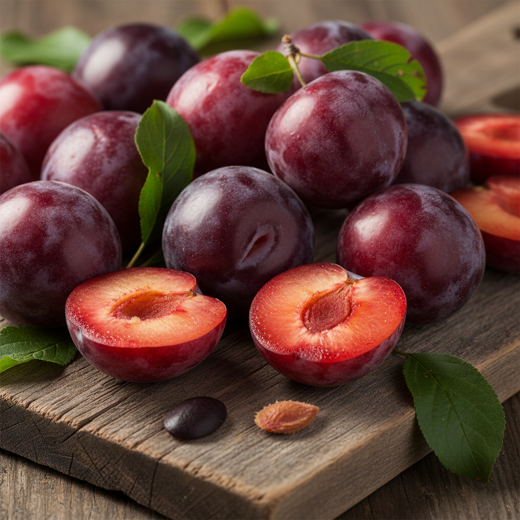 Organic Plums per 200g (2-3)