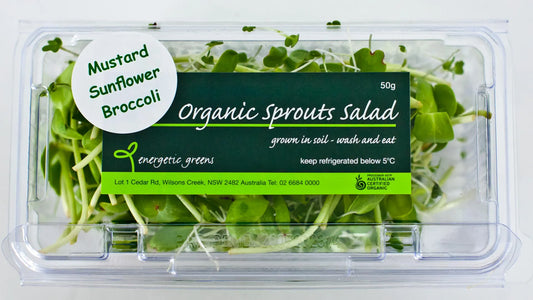 Organic Salad Sprouts 100g