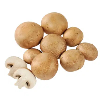 Organic Mushrooms, Brown 100g