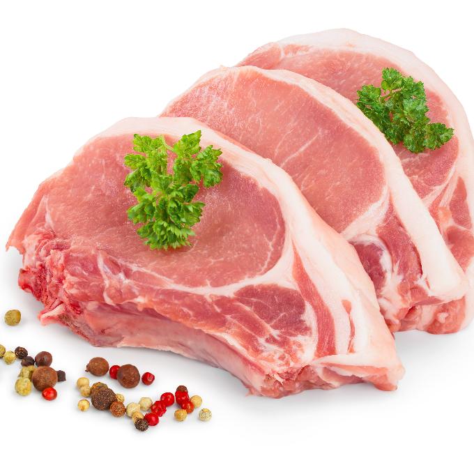 Loin Chops Pork 600g Avg Free Range - Gluten and Preservative Free