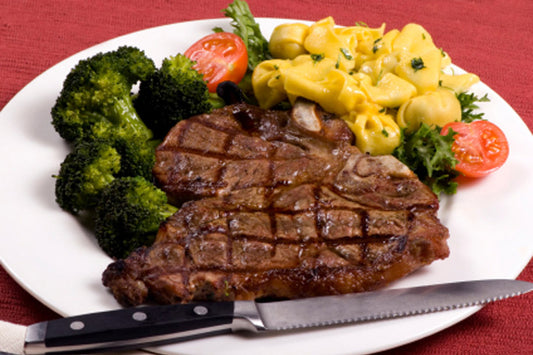Family Meal - Porterhouse Steak & Vegetables (with Potato)