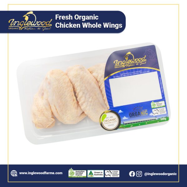 Organic Chicken Wings 400 - 450 g