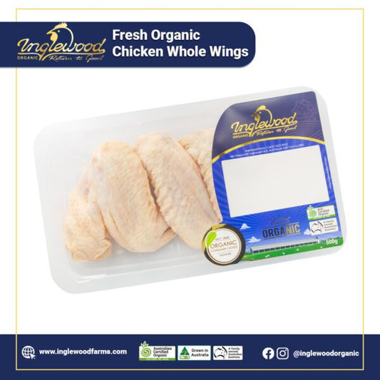 Organic Chicken Wings 380 - 430 g